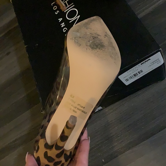 Fashion nova fierce like you pump Like new with box - Picture 3 of 5